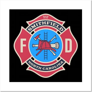 Smithfield, North Carolina Fire Department Posters and Art